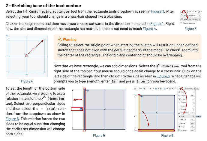 Layout example from README