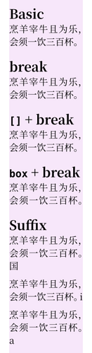 More examples