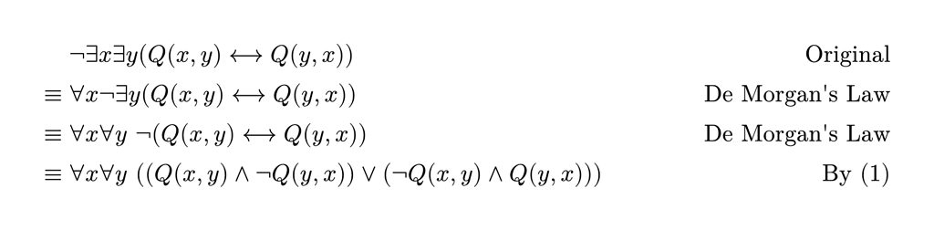 How to Left-align Text using Math Mode's Alignment Operator ...