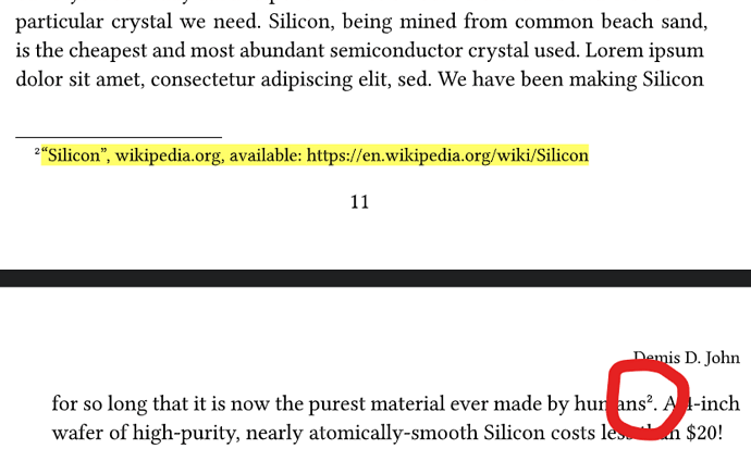 erroneous footnote w/ #lorem(9)