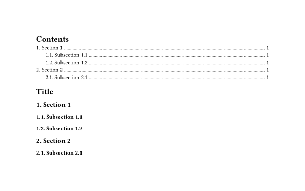 heading-numbering