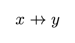 output: arrow inserted